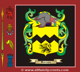 Morissey Coat of Arms, Family Crest - Click here to view
