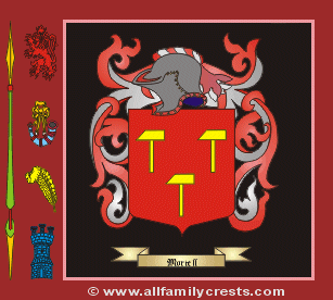 Mortel Coat of Arms, Family Crest - Click here to view