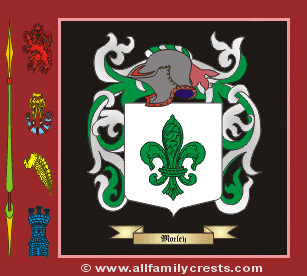 Motley Coat of Arms, Family Crest - Click here to view