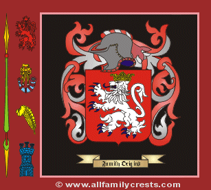 Moubray Coat of Arms, Family Crest - Click here to view