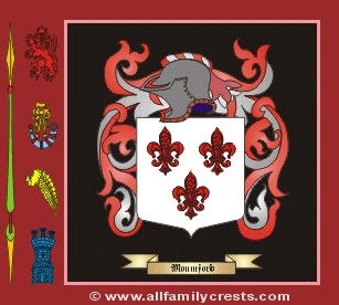 Mountford Coat of Arms, Family Crest - Click here to view