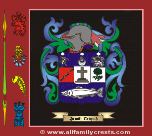 Muckian Coat of Arms, Family Crest - Click here to view