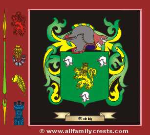 Muladdie Coat of Arms, Family Crest - Click here to view