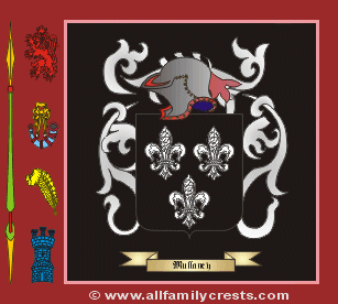 Mulannie Coat of Arms, Family Crest - Click here to view