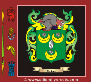 Muldoon Coat of Arms, Family Crest - Click here to view