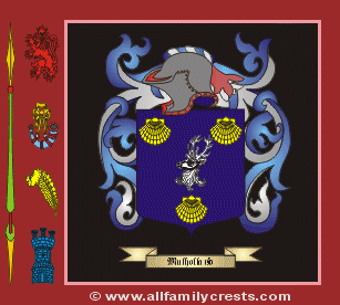 Mulholland Coat of Arms, Family Crest - Click here to view