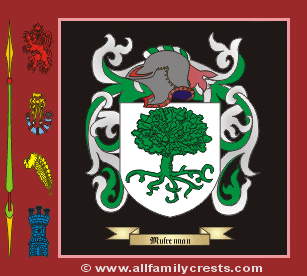 Mulrennan Coat of Arms, Family Crest - Click here to view