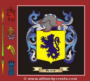 Mumford Coat of Arms, Family Crest - Click here to view