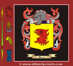 Munro Coat of Arms, Family Crest - Click here to view