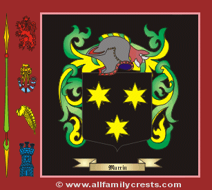 Murin Coat of Arms, Family Crest - Click here to view