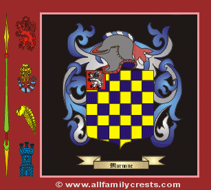 Murnan Coat of Arms, Family Crest - Click here to view