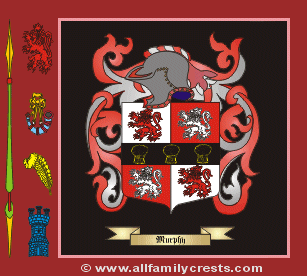 Murphy Coat of Arms, Family Crest - Click here to view