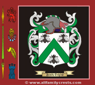 Muschamp Coat of Arms, Family Crest - Click here to view