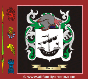 Myers Coat of Arms, Family Crest - Click here to view