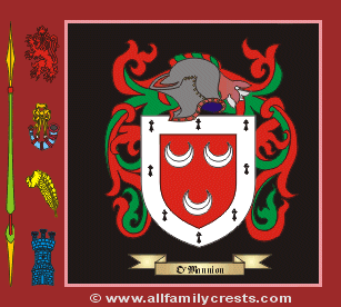O'Mannion Coat of Arms, Family Crest - Click here to view