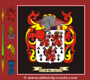 O'Marron Coat of Arms, Family Crest - Click here to view