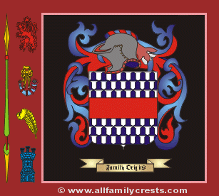 O'Merry Coat of Arms, Family Crest - Click here to view