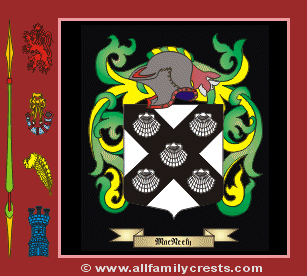 Macneely family crest