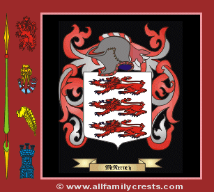 Macnerney family crest