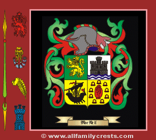 Mcneela family crest