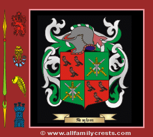 Naughten family crest