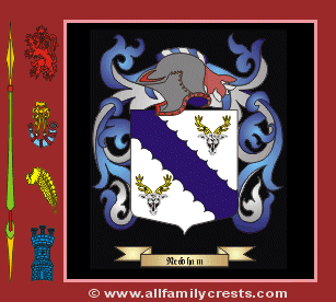 Needam family crest