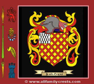 Noel family crest