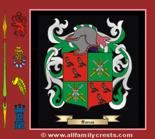 Norten-ireland family crest