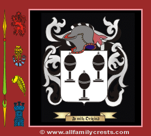 Nowel family crest