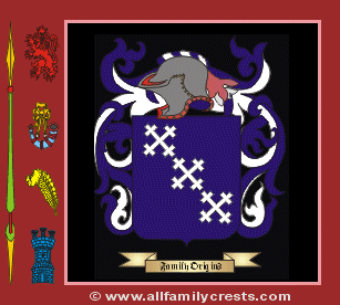 Noye family crest