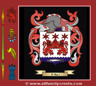 O'neal family crest