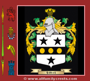 Paddock Coat of Arms, Family Crest - Click here to view