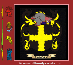 Paddon Coat of Arms, Family Crest - Click here to view