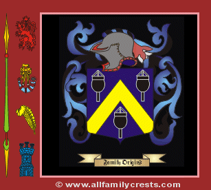 Parmalee Coat of Arms, Family Crest - Click here to view