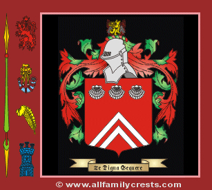 Parnal Coat of Arms, Family Crest - Click here to view