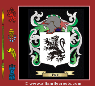 Pasco Coat of Arms, Family Crest - Click here to view