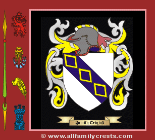 Peart Coat of Arms, Family Crest - Click here to view