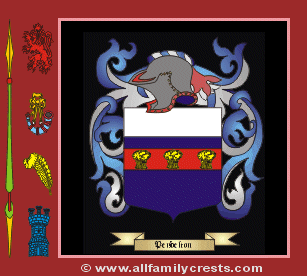Pendelton Coat of Arms, Family Crest - Click here to view