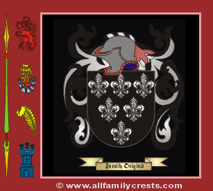 Pensom Coat of Arms, Family Crest - Click here to view