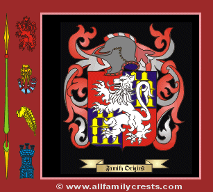 Peverall Coat of Arms, Family Crest - Click here to view