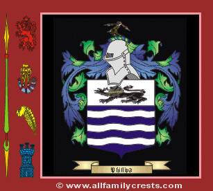 Philips-ireland Coat of Arms, Family Crest - Click here to view