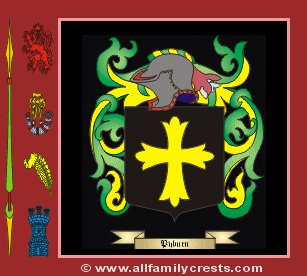 Pieburn Coat of Arms, Family Crest - Click here to view