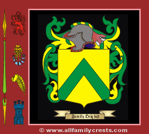 Pinkerton Coat of Arms, Family Crest - Click here to view