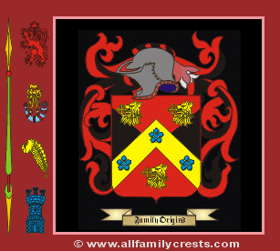 Pinnoc Coat of Arms, Family Crest - Click here to view