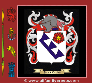 Plante Coat of Arms, Family Crest - Click here to view