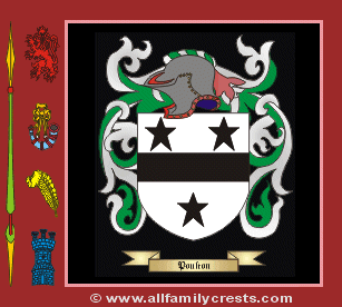 Polton Coat of Arms, Family Crest - Click here to view