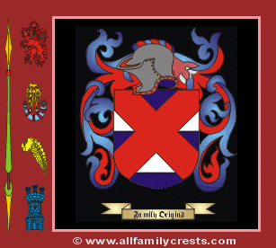 Porte Coat of Arms, Family Crest - Click here to view