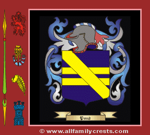 Pot Coat of Arms, Family Crest - Click here to view