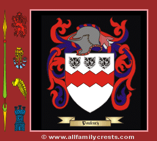 Poutnee Coat of Arms, Family Crest - Click here to view