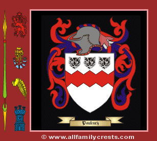 Poutny Coat of Arms, Family Crest - Click here to view